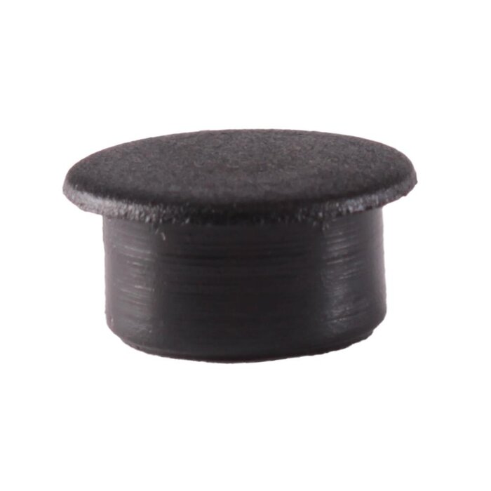 Trigano 10 stuks Chausson Schroefafdekking Zwart 8x4mm