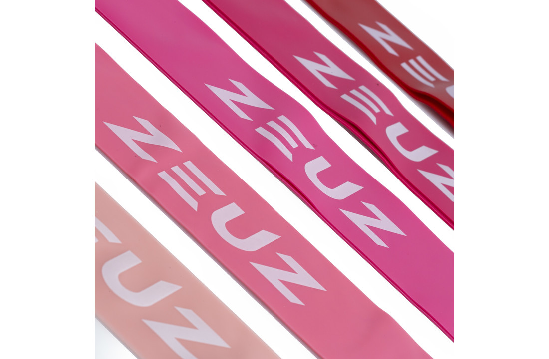 ZEUZ® 5 Stuks Premium Weerstandsbanden Set – Resistance Band – Bootybands – Weerstand Elastiek Trainer