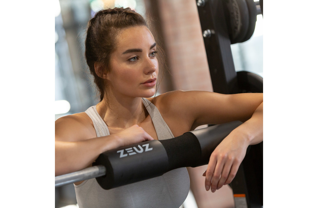 ZEUZ® Barbell Pad & 2 Stuks Enkelband Fitness Set