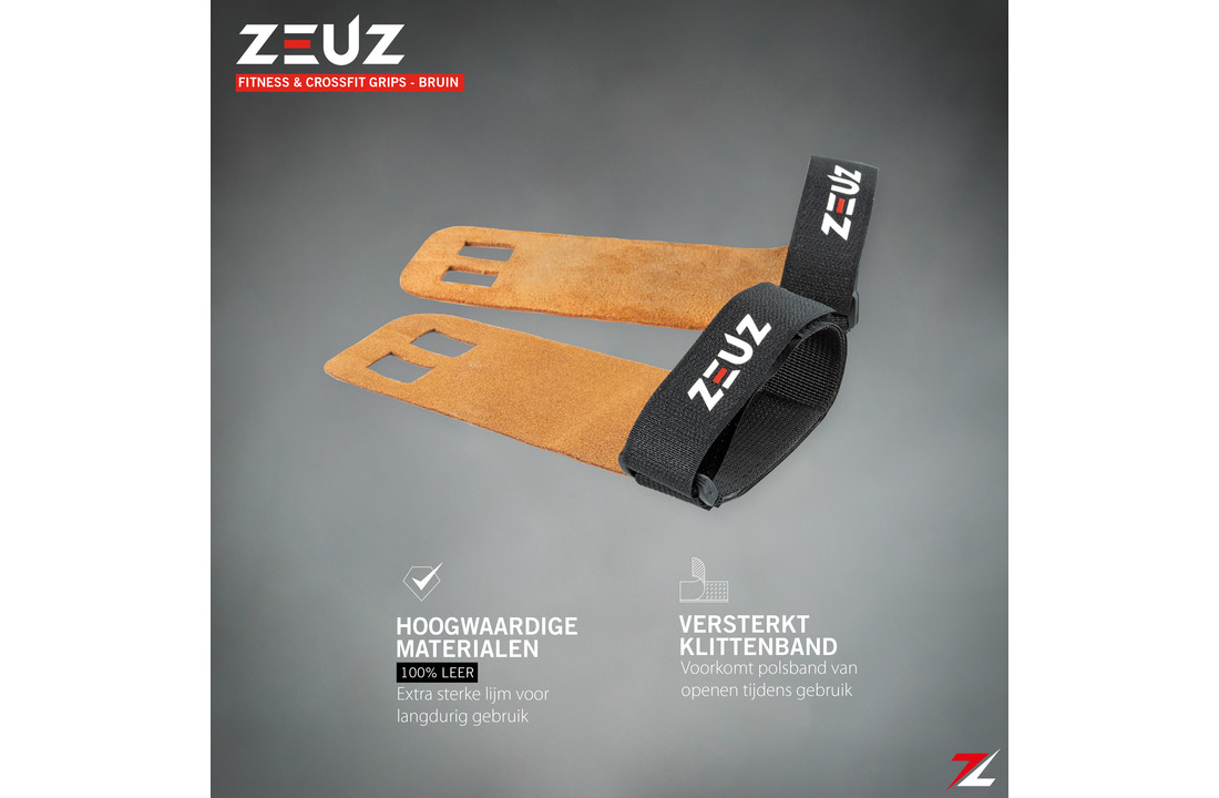 ZEUZ® RX Fitness & Crossfit Grips – Sport Handschoenen – Turnen – Gymnastics