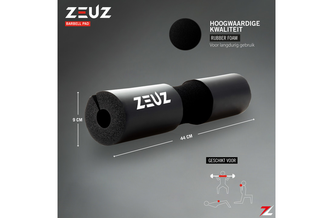 ZEUZ® Barbell Pad – Squat & Hip Thrust