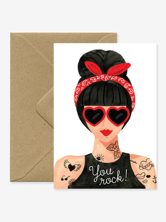 All the Ways to Say Hipster Girl card