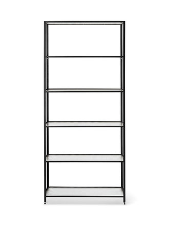 Ferm Living Haze bookcase - reeded glass Ferm Living Haze bookcase - reeded glass