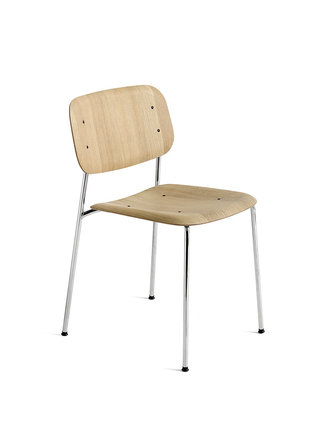 Hay Soft Edge 40 chair - chromed base