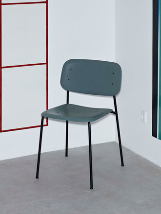 Hay Soft Edge 45 chair - black base