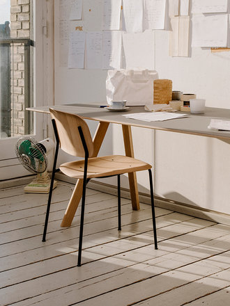 Hay Soft Edge 40 chair - black base