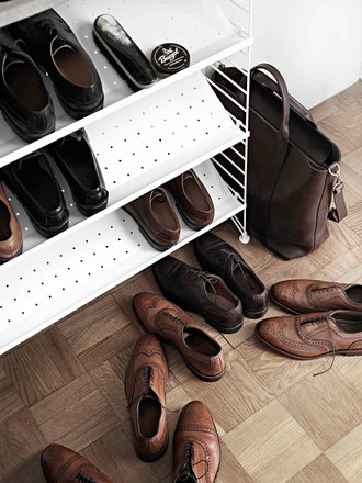 String String shoe shelf metal - 78 x 30 cm String String shoe shelf metal - 78 x 30 cm