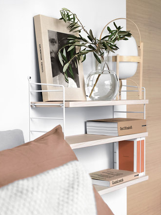 String String shelves 3-pack - 58x20 cm String String shelves 3-pack - 58x20 cm