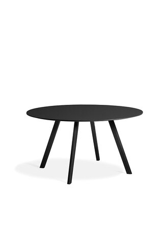 Hay CPH 25 round table - black base Hay CPH 25 round table - black base