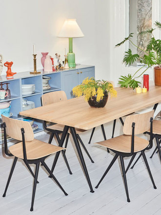 Hay Pyramid table 02 - black base Hay Pyramid table 02 - black base