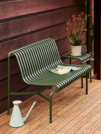 Hay Palissade dining bench without armrest
