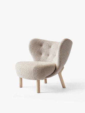 &Tradition Little Petra lounge chair VB1 - oak base &Tradition Little Petra lounge chair VB1 - oak base