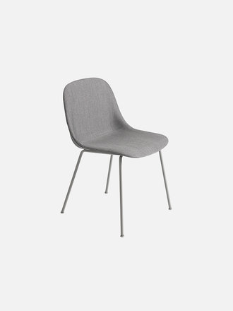 Muuto Fiber side chair upholstered - tube base Muuto Fiber side chair upholstered - tube base