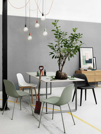 Muuto Fiber side chair - tube base Muuto Fiber side chair - tube base