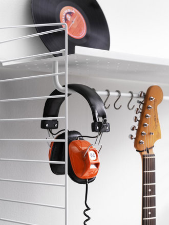 String String S hook - stainless steel - 5-pack