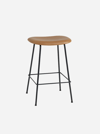Muuto Fiber counter stool upholstered - tube base Muuto Fiber counter stool upholstered - tube base
