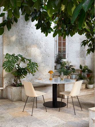 &Tradition Rely chair HW6 - bronzed base &Tradition Rely chair HW6 - bronzed base