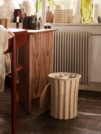 Ferm Living Paper pulp paper bin