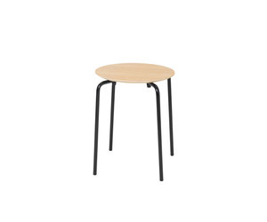 Herman stool black base La Fabrika