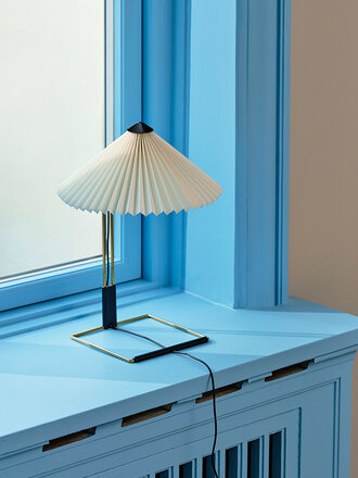 Hay Matin table lamp - polished brass base - Ø 300 cm Hay Matin table lamp - polished brass base - Ø 300 cm