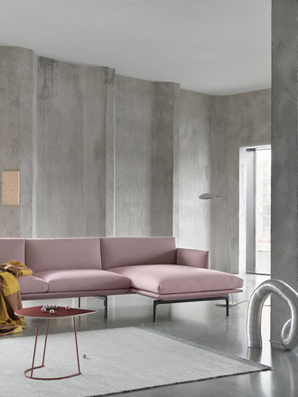 Muuto Outline chaise longue right Muuto Outline chaise longue right