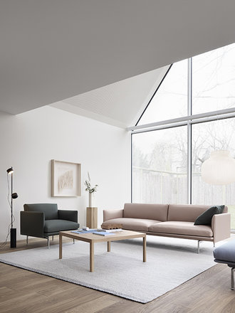 Muuto Outline Studio chair - aluminium Muuto Outline Studio chair - aluminium