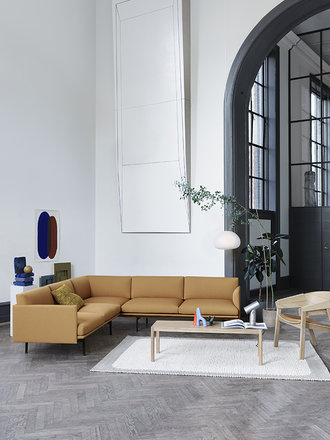 Muuto Outline corner sofa Muuto Outline corner sofa