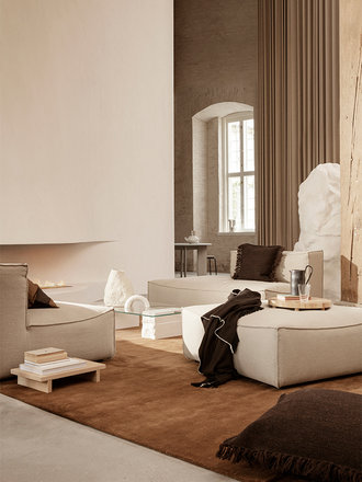 Ferm Living Catena pouf - rectangular Ferm Living Catena pouf - rectangular