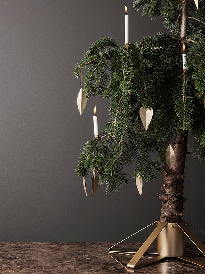 Brass Christmas Tree Top Star - La Fabrika