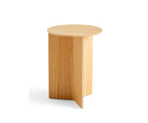 HAY SLIT TABLE WOOD XL (オーク) Slit Table Wood XL Hay Side Table - Miliashop