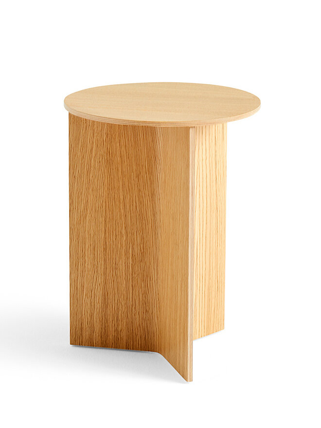 Slit table wood - oblong - La Fabrika