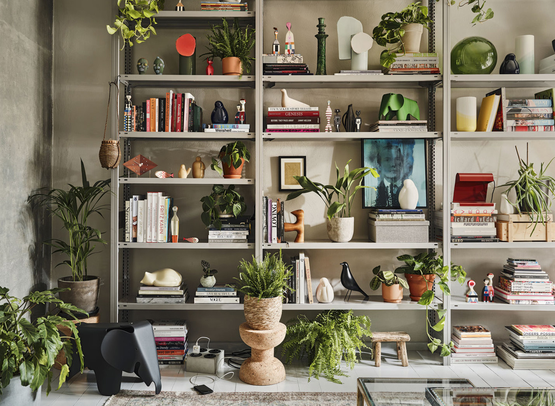 Bookshelf Styling With Plants 