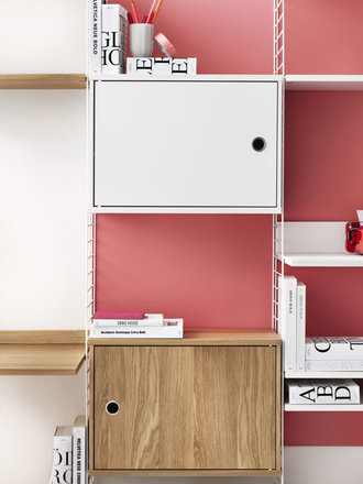 String String cabinet with swing door 58 x 30 cm String String cabinet with swing door 58 x 30 cm