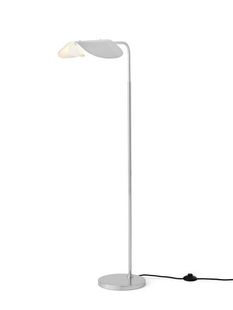 Audo Wing floor lamp - polished aluminium