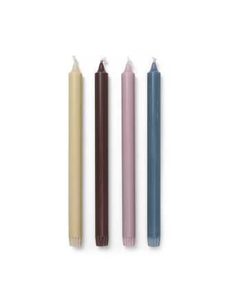 Ferm Living Pure candles - Set of 4