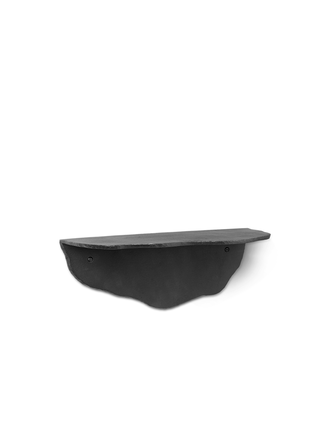 Ferm Living fracture shelf - Blackened aluminium Ferm Living fracture shelf - Blackened aluminium