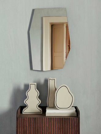 Ferm Living Shard mirror- Black Ferm Living Shard mirror- Black