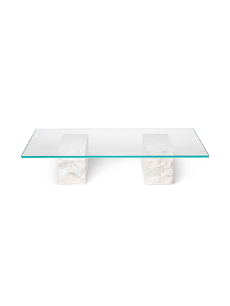 Ferm Living Mineral display table - Bianco curia Ferm Living Mineral display table - Bianco curia
