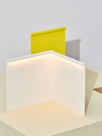 Hay LBM Corner table lamp - cream white Hay LBM Corner table lamp - cream white