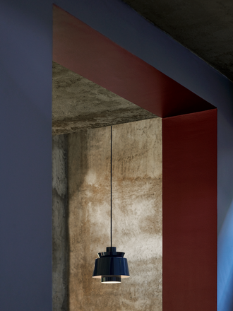 &Tradition Utzon lamp JU1 - Anniversary edition - steel blue