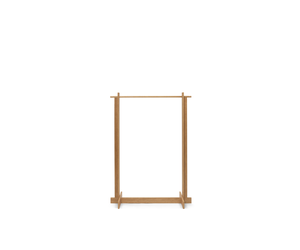 Bridge clothes rack oiled oak La Fabrika