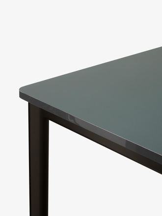 &Tradition Drip table - HW61-HW64 - verde comodoro laminate / grey glossy edge &Tradition Drip table - HW61-HW64 - verde comodoro laminate / grey glossy edge