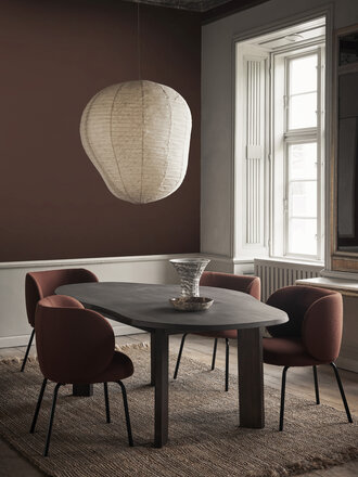 Ferm Living Rico dining chair - black base