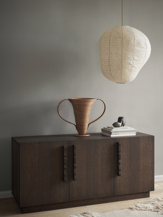 Ferm Living Unda sideboard - dark stained oak