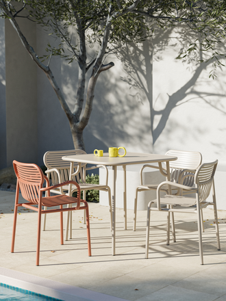 Petite Friture Week-End Plain Square Dining Table