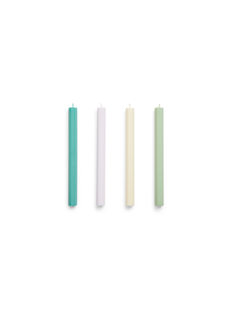 Hay Hexagon candle - set of 4