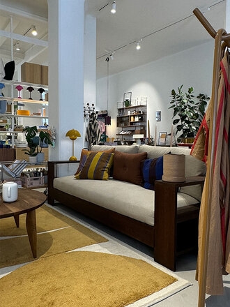 Ferm Living DISPLAY Edre sofa - Dark stained