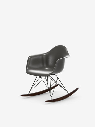 Vitra Eames Fiberglass Armchair RAR rocking chair - basic dark base
