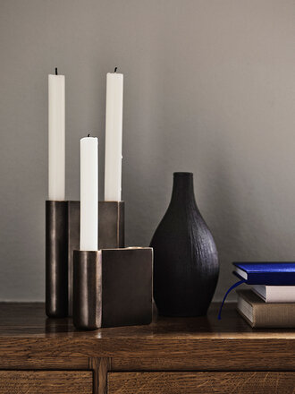 &Tradition Collect candleholder - bronzed brass - SC41