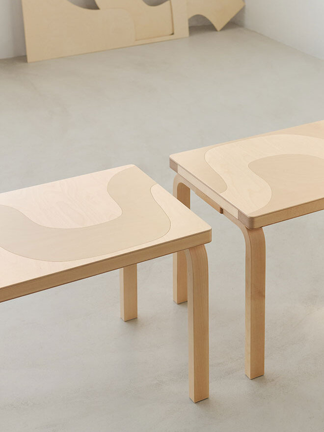 Stool 60 Lokki – Artek x Marimekko – Limited Edition - La